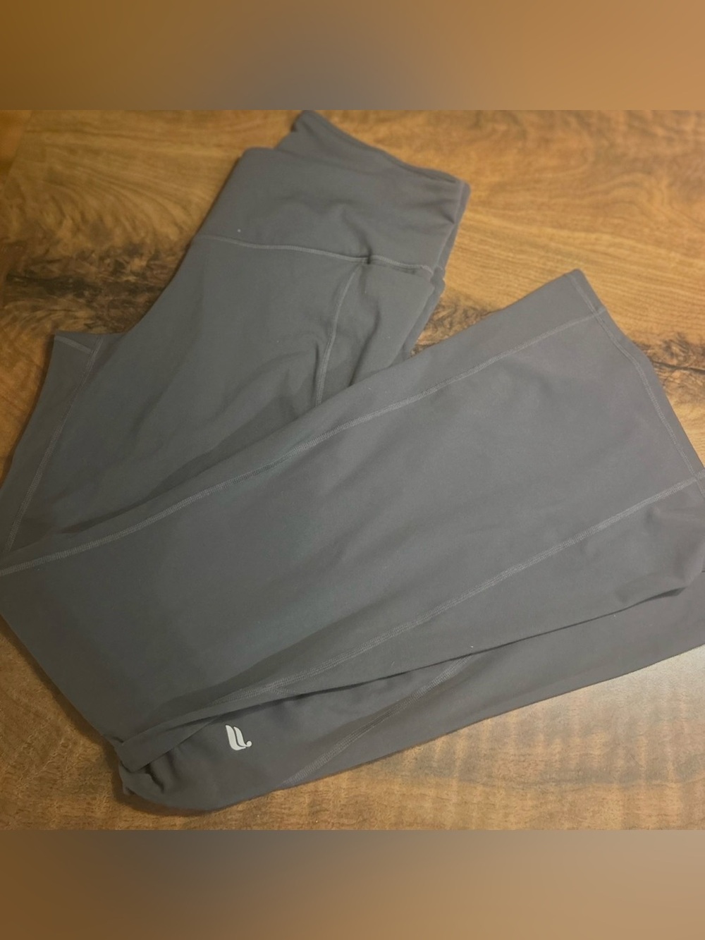 Fabletics Oasis PureLuxe High-Waisted Crossover Flare Legging